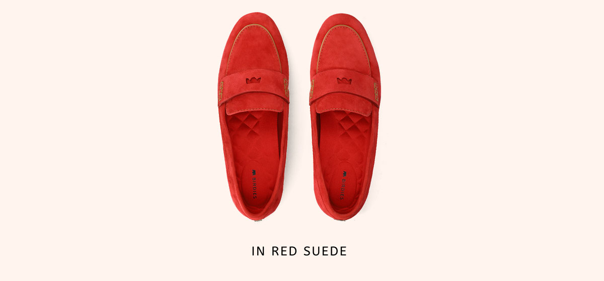 The Vesper in Red Suede