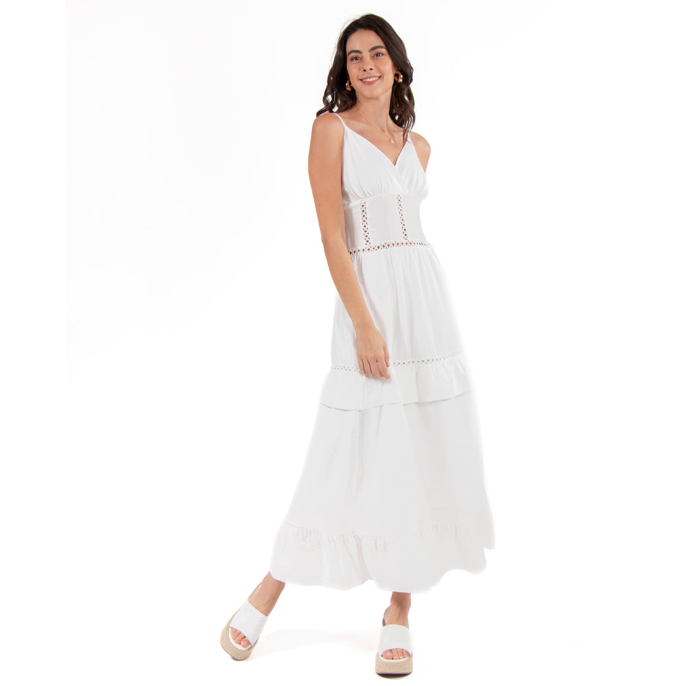 Vestido Maxi con Tirantes