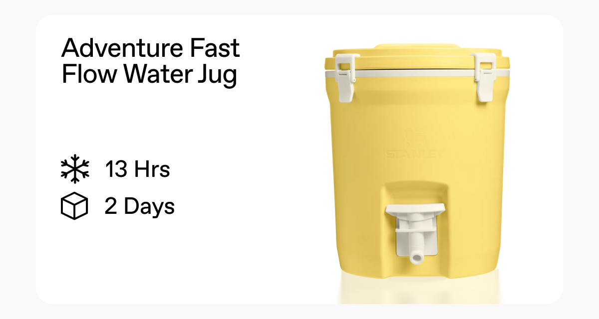 Adventure Fast Flow Water Jug 2G