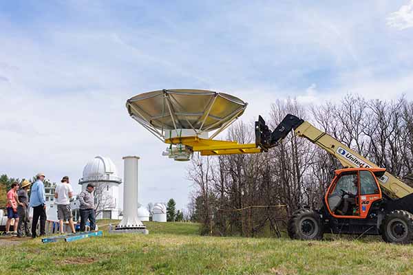 New radio telescope to help UVA astronomers stalk dark matter in deep space