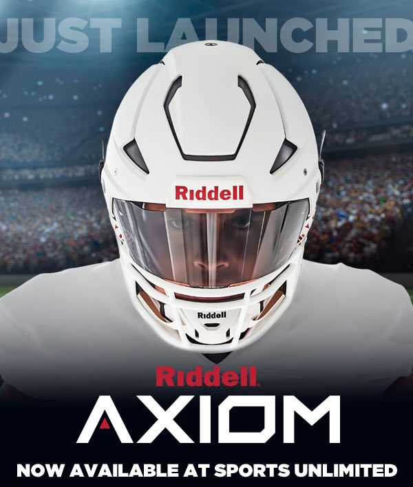 Just Launched - Riddell Axiom now available at SportsUnlimited.com