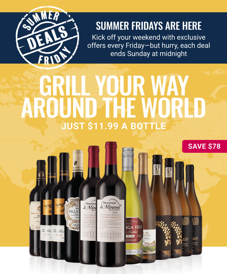 Top Grilling Wines&mdash;Just $11.99 a Bottle