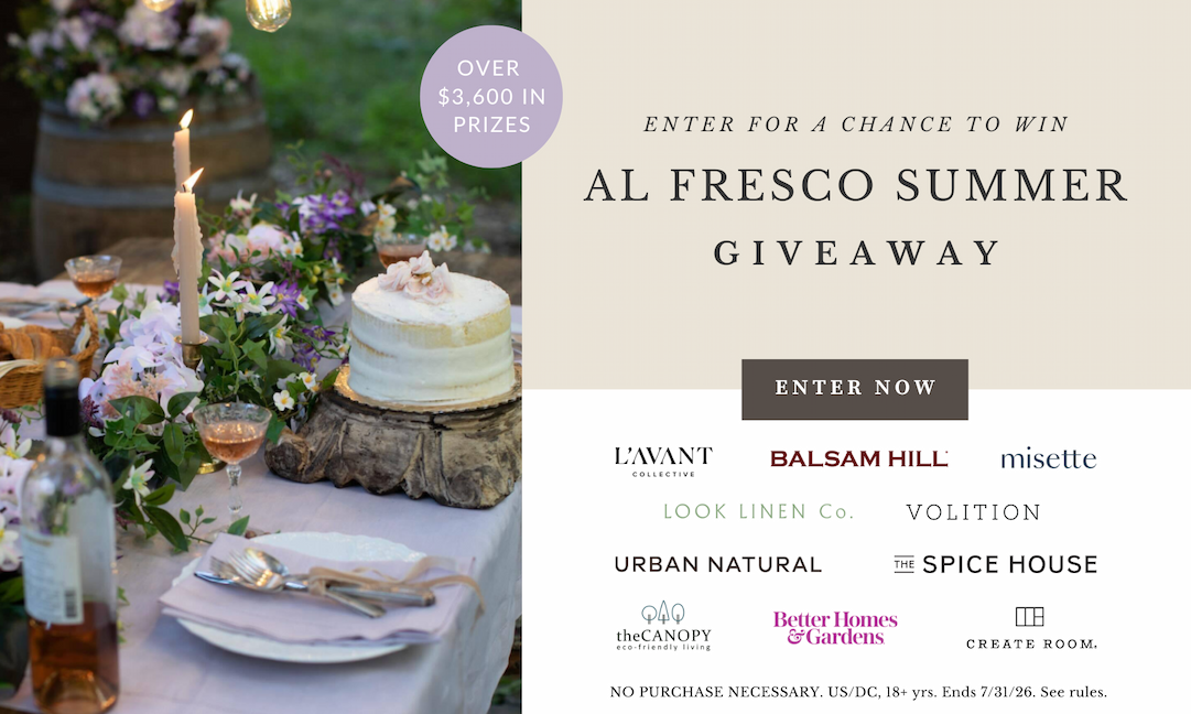 Win the Al Fresco Summer Giveaway