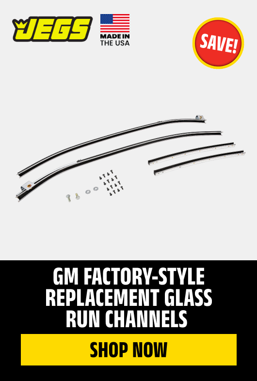 GM Factory-Style Replacement Glass Run Channels