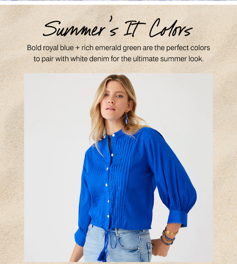  Lace Trim Drawstring Top