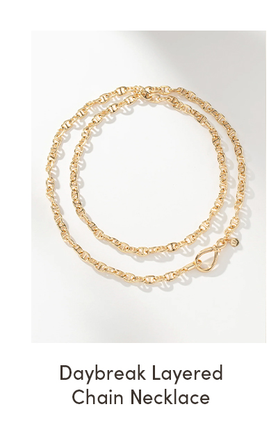Daybreak Layered Chain Necklace