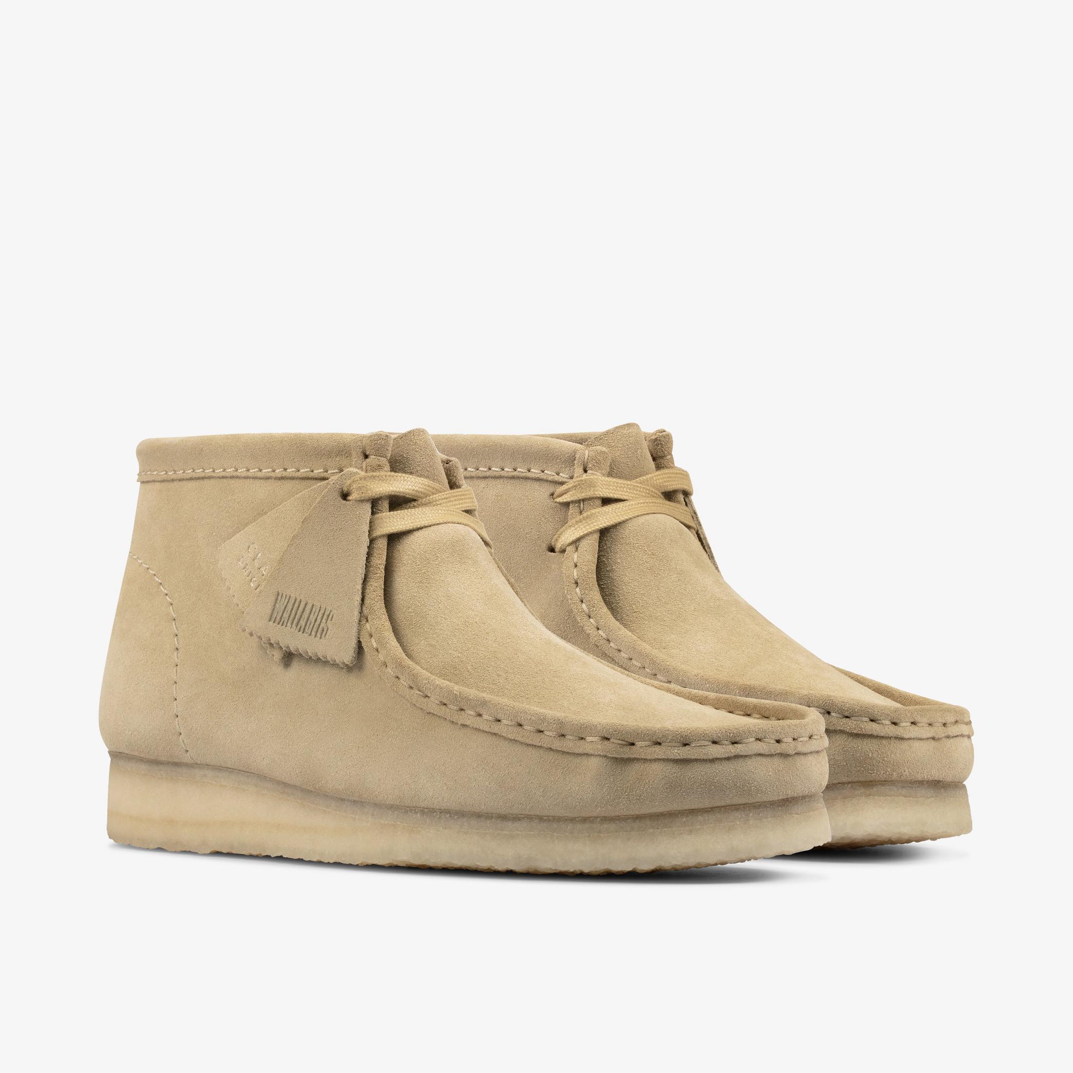 Shop Wallabee Boot Maple Suede