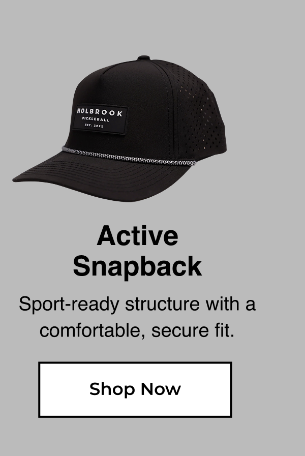 SHOP: Active Snapback  