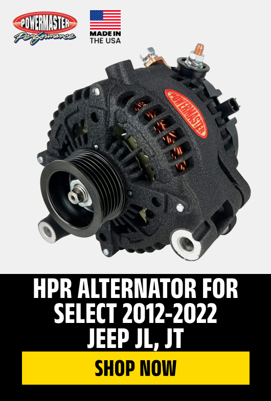 HPR Alternator for Select 2012-2022 Jeep JL, JT
