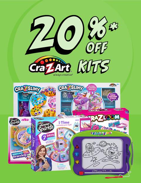 20% Off Cra-Z-Art Kits at Paper Plus