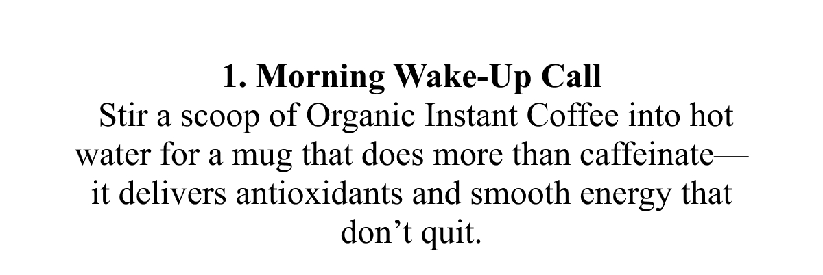 1. Morning Wake-Up Call