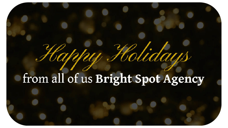 Holiday Company Message Template Graphic