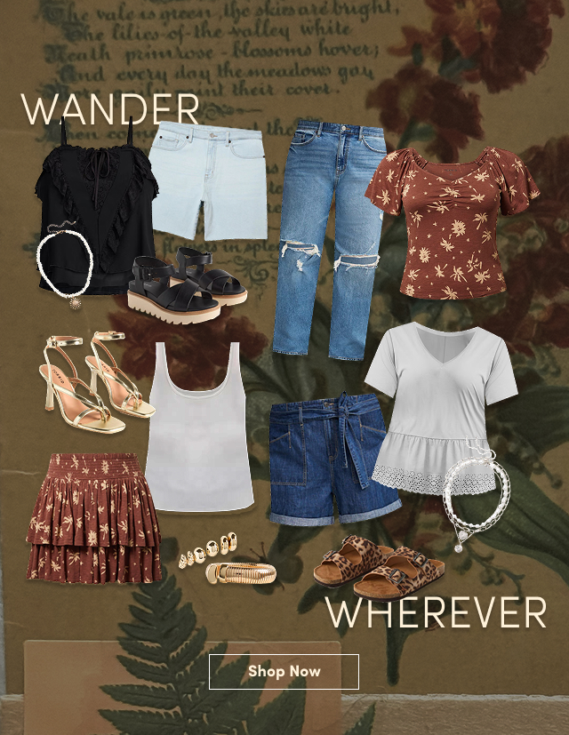 Wander Wherever | Shop Now >