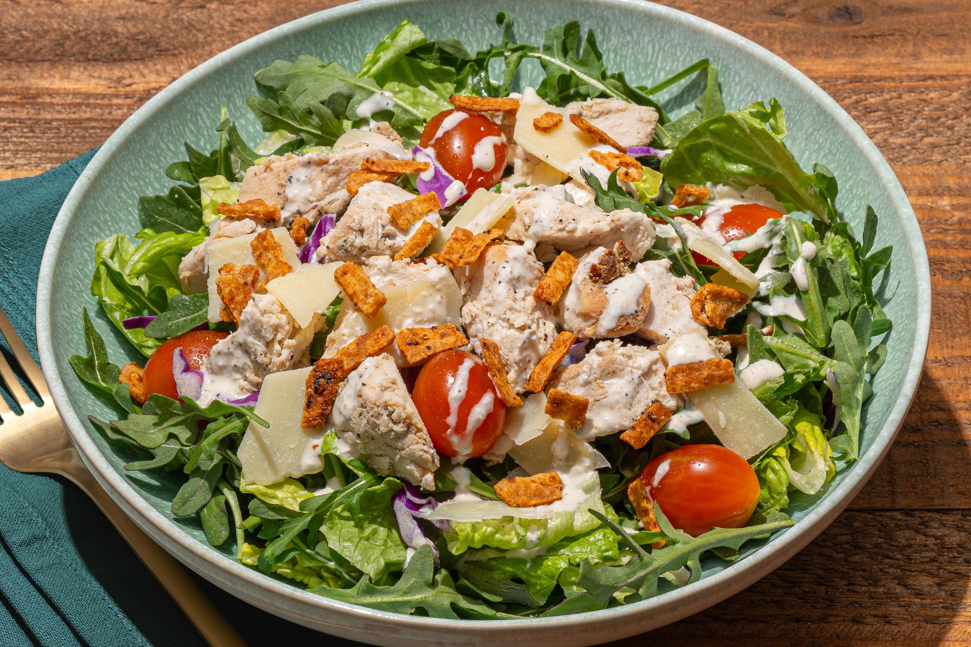 Image of Lemon Pepper Chicken Caesar Salad