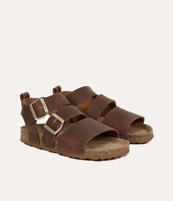 Triple Strap Sandals