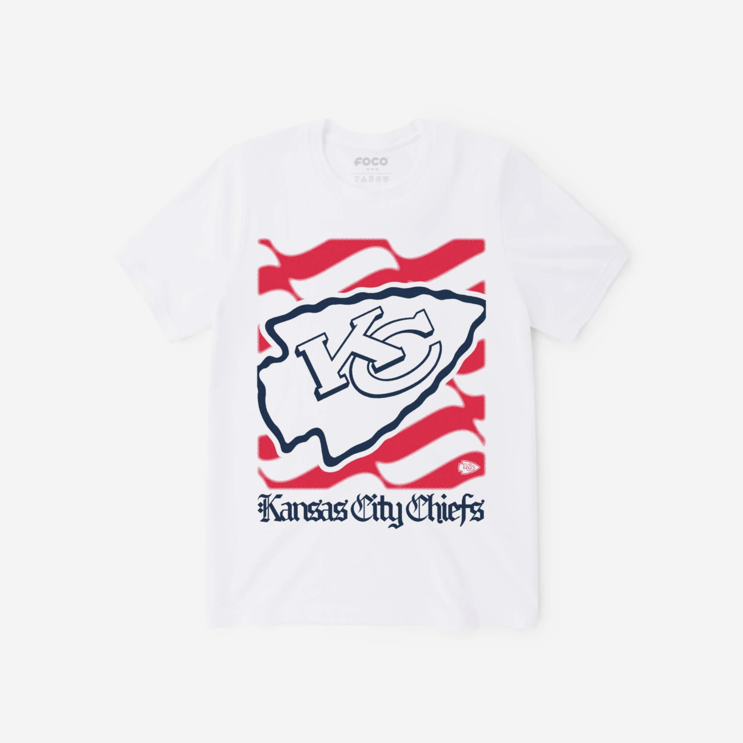 Image of Kansas City Chiefs American Heritage Wordmark T-Shirt
