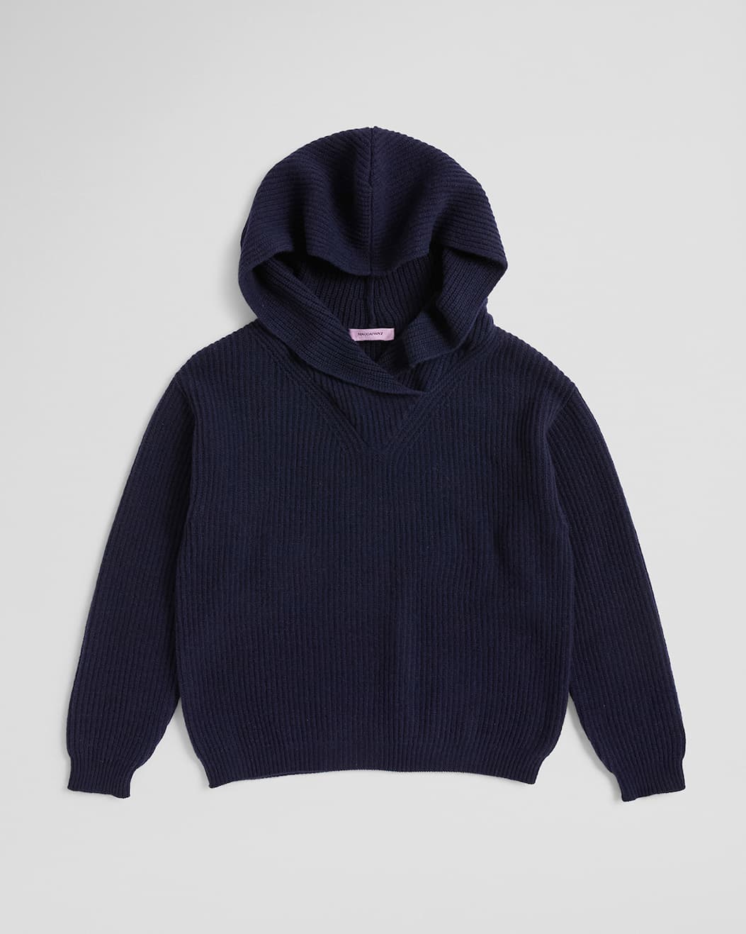 KNITTED HOODIE
