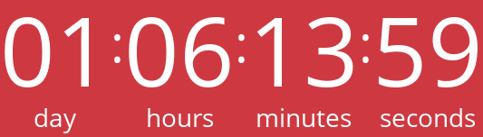 Countdown to the sale's end.