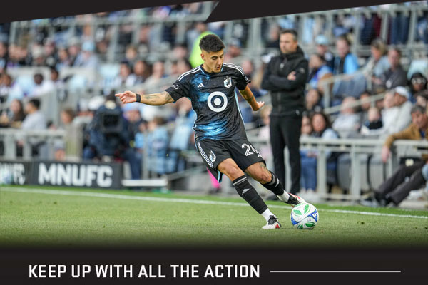 Keep up with all the action | Joaquin Pereyra