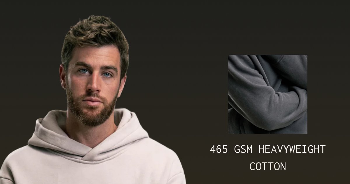 465 Gsm heavyweight Cotton