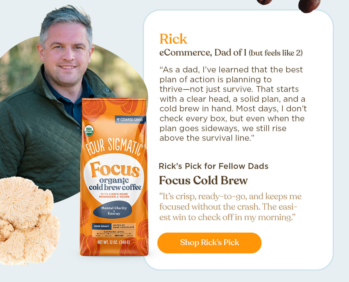Rick's Pick: Focus Cold Brew Ground Coffee