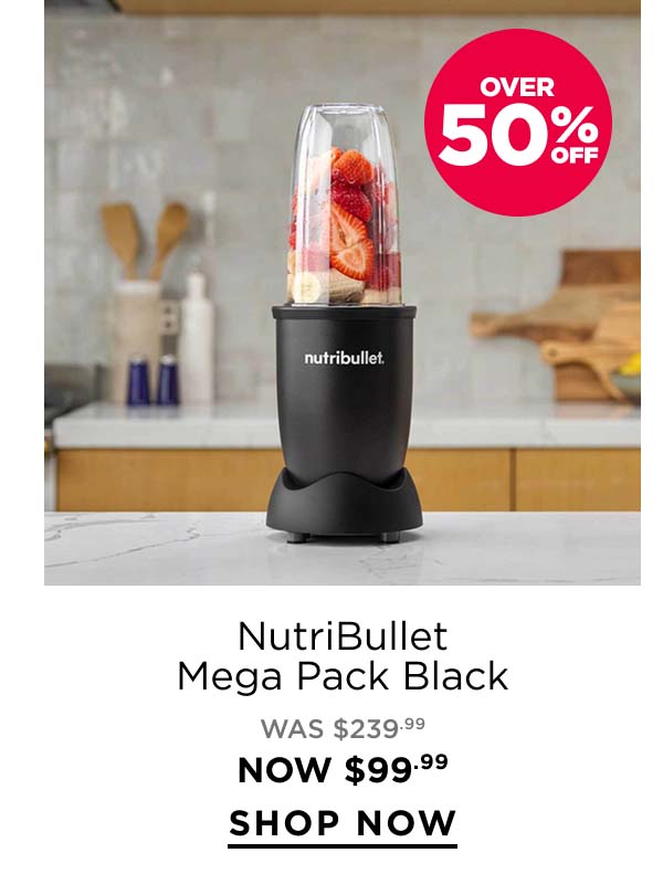 NutriBullet Mega Pack Black