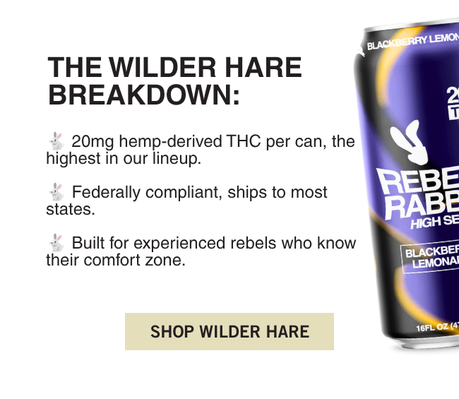 Rebel Rabbit: Wilder Hare Gets Wild Praise