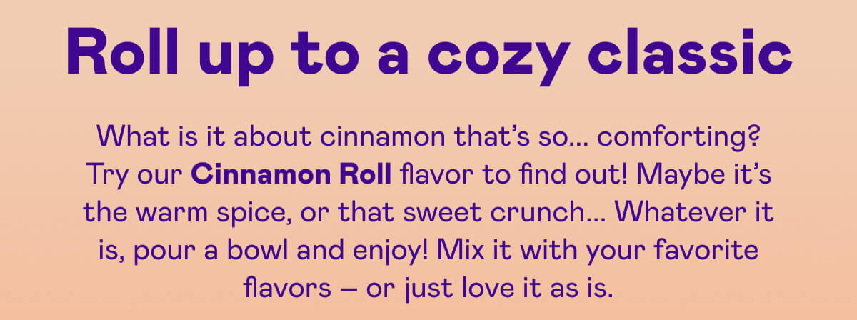 Roll up to a cozy classic