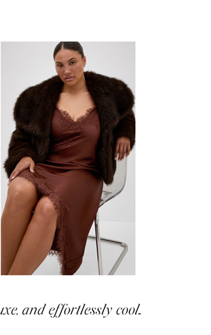 Shop the Lace Trim Asymmetrical Hem Dress