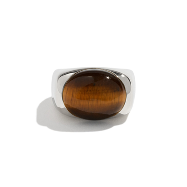 Peeled Silver Ring
