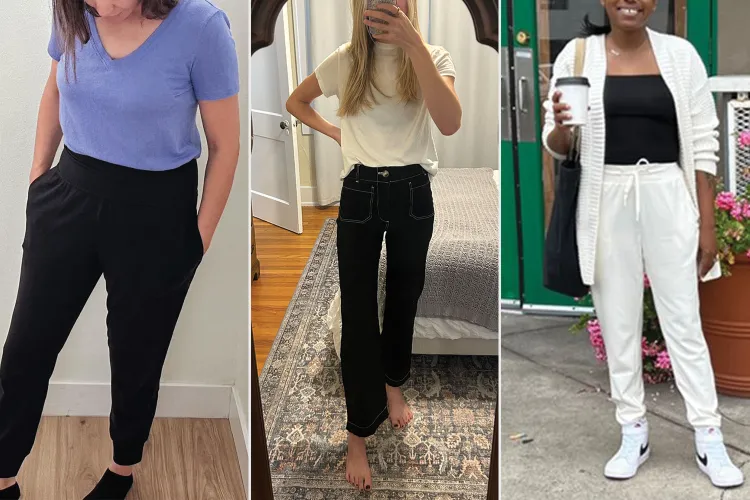 We Swear by These Comfy Pants for Lounging, Travel Days, and Big Meals — from $25