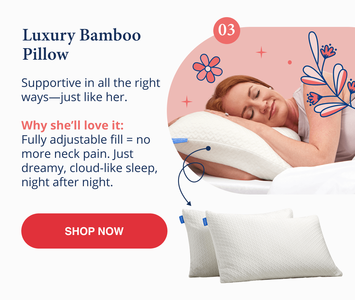 Luxury Bamboo Pillow