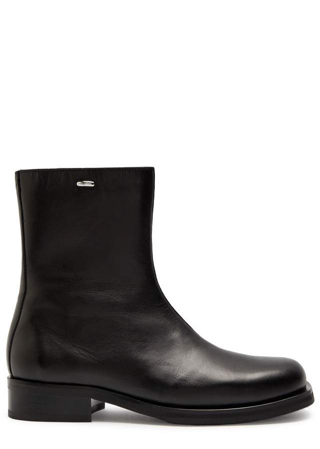OUR LEGACY Camion leather ankle boots