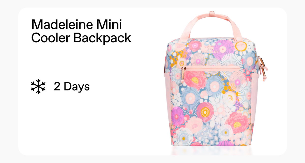Madeleine Mini Cooler Backpack | 20 Can | 14 QT | 13.2 L