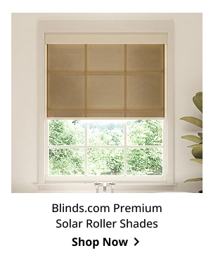 Blinds.com Premium Solar Roller Shades | Shop Now >