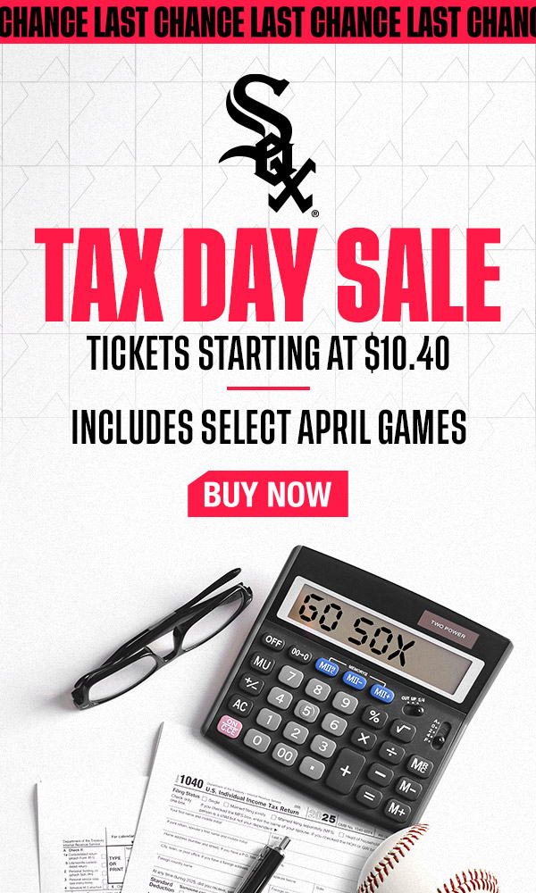Tax Day Sale - Tickets Starting at $10.40 - Buy Now