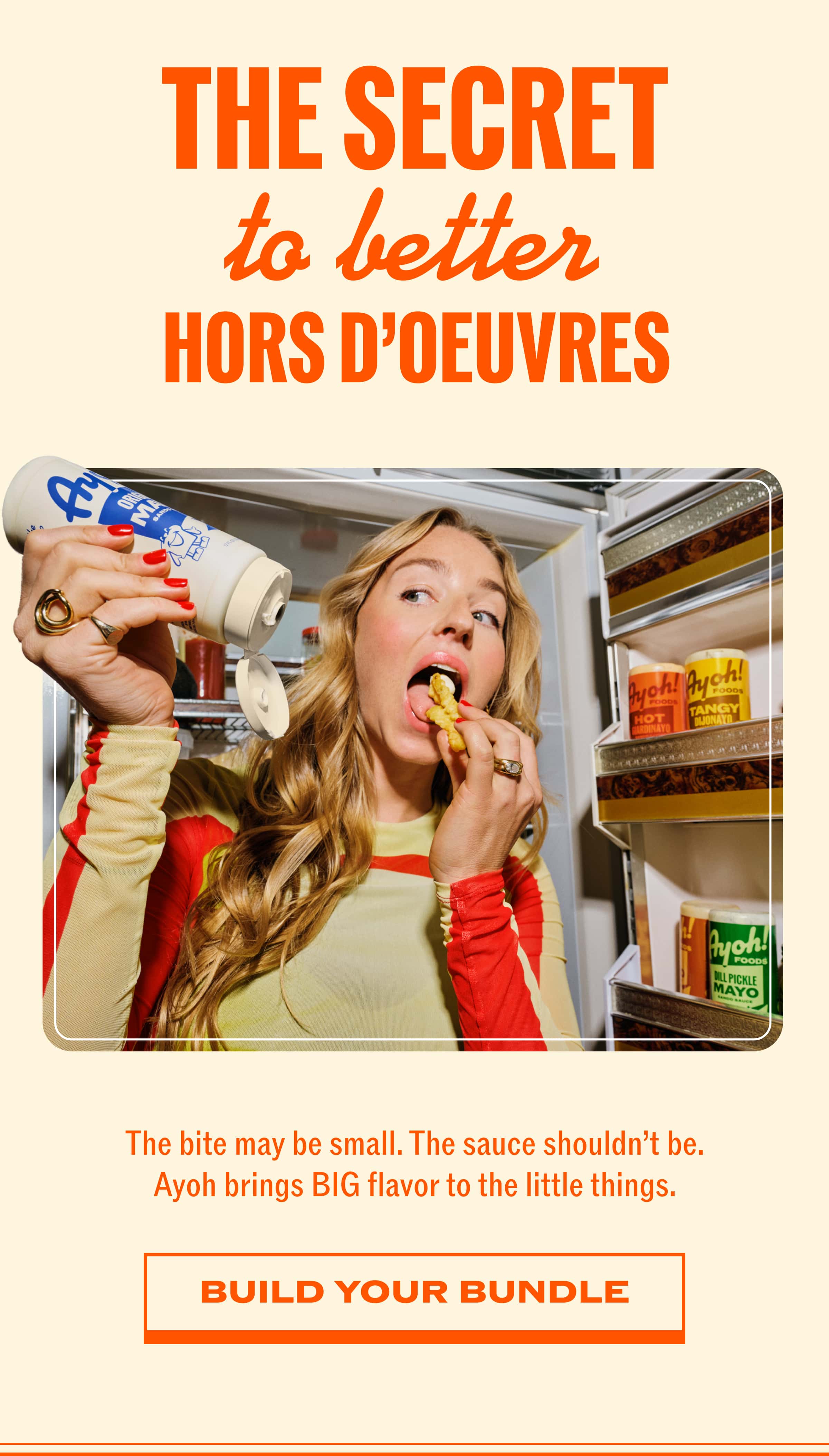 The secret to better hors d’oeuvres