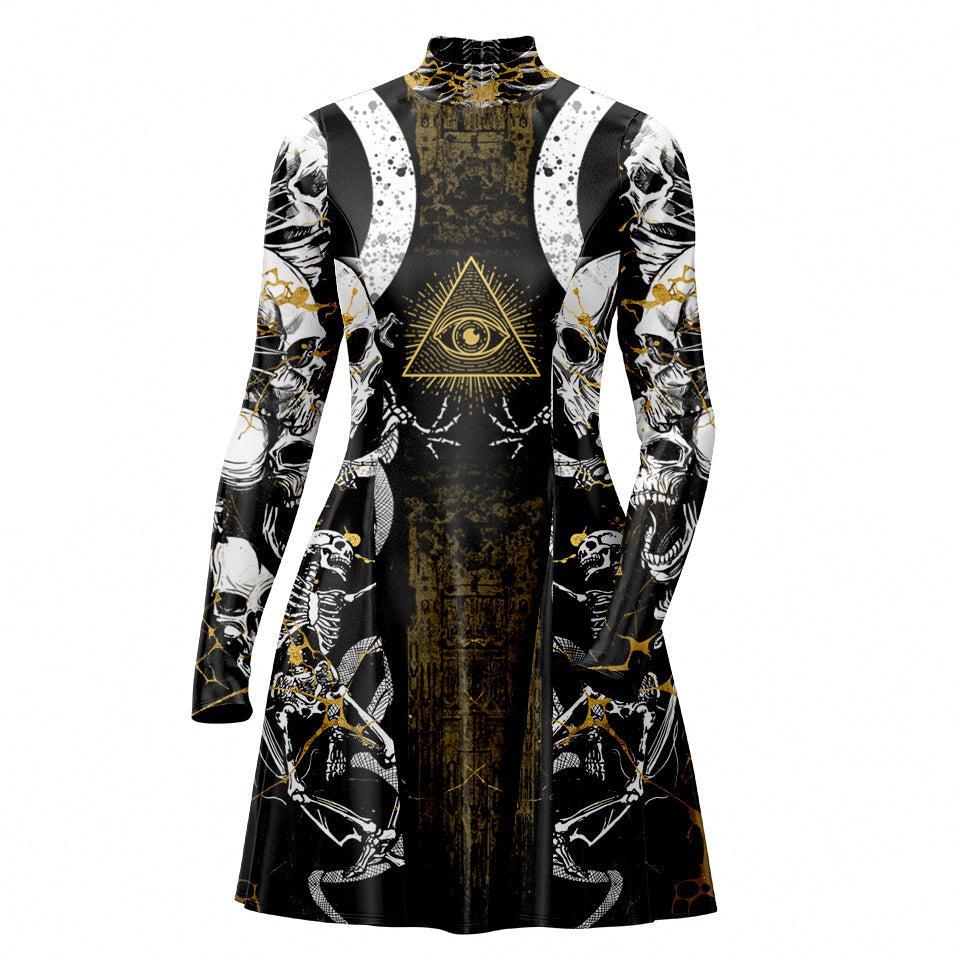 Image of Necromancer Skater Dress - Limited Edition