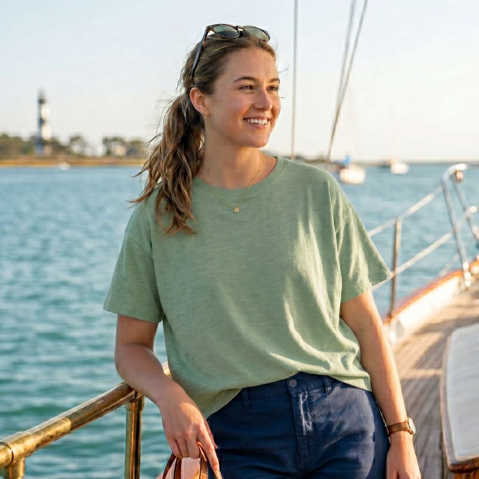 Image of Slub Motley Waist-Length Tee