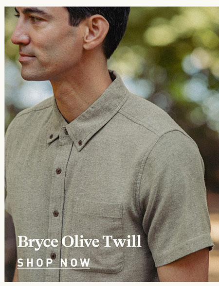 Bryce Olive Twill