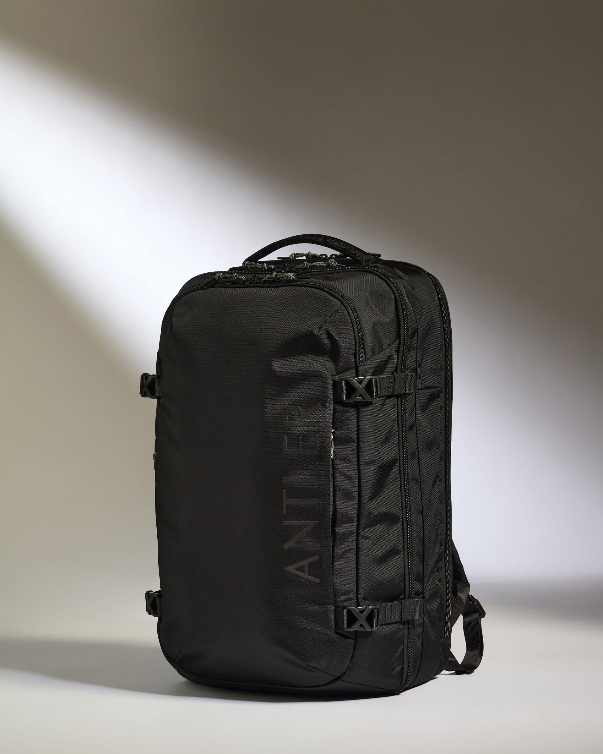 Image of Discovery 60L Hybrid Duffle Backpack in Black