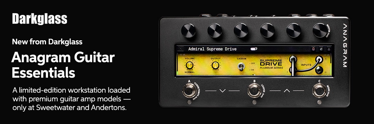 New from Darkglass: Anagram Guitar Essentials