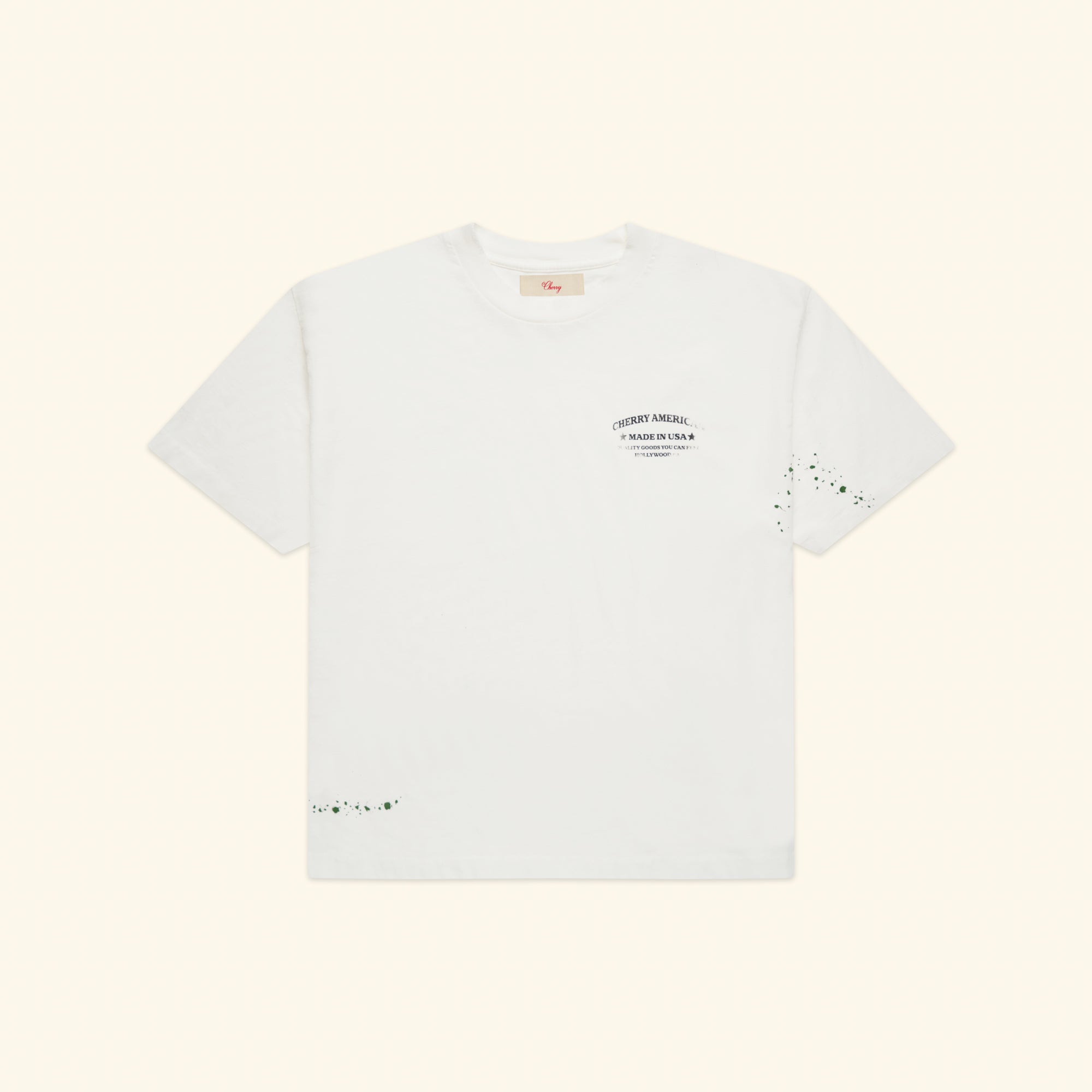 Image of Ranch Wear Boxy T-Shirt (Vintage White)