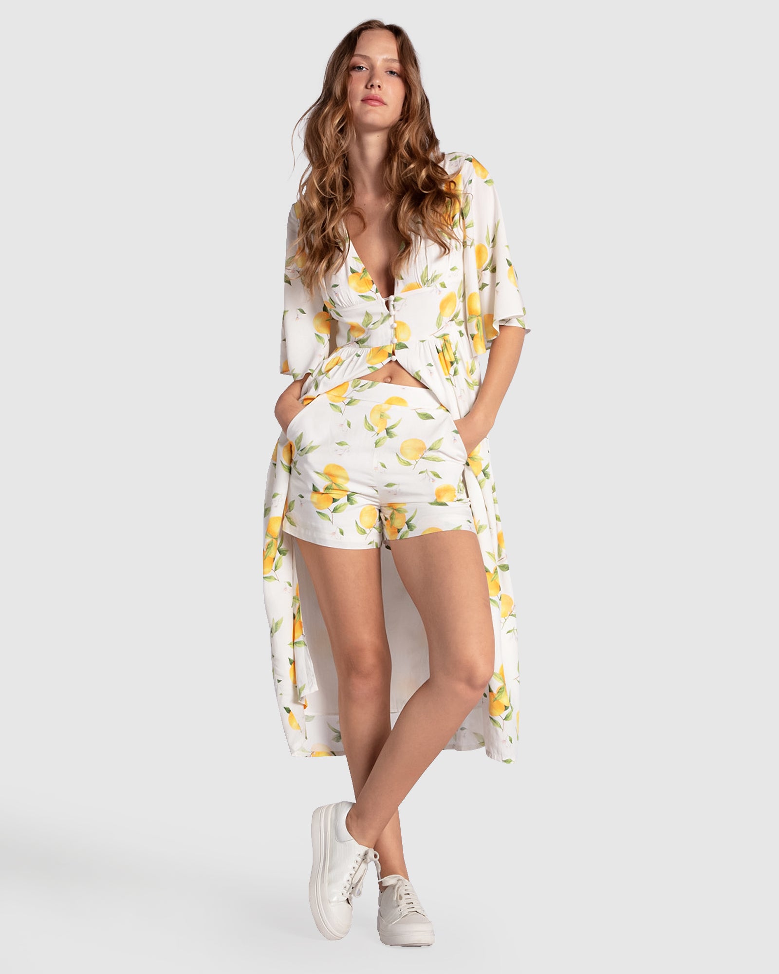 Image of Crazy Love Button Up Dress - Orchard