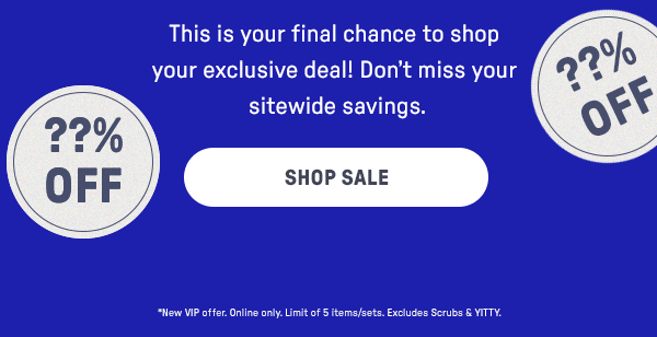 Shop Sale