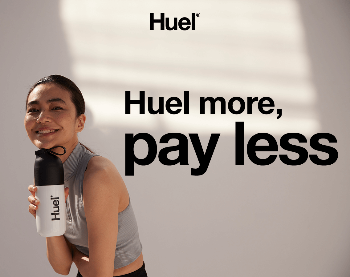 Huel more, pay less