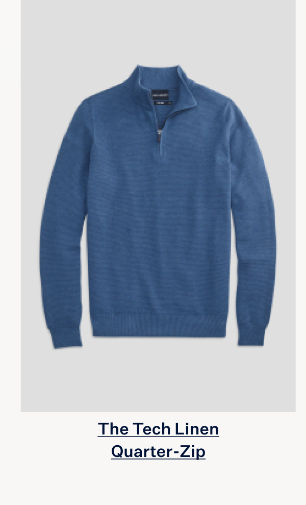 Tech Linen Quarter Zip