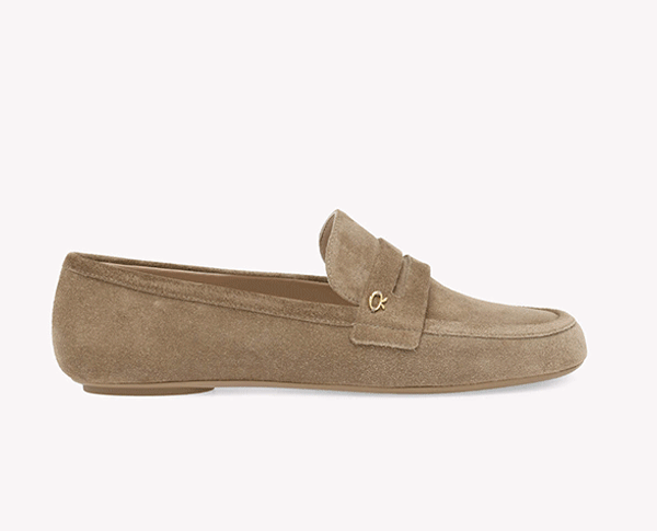 Gianvito Rossi Giorgia Suede Moccasins