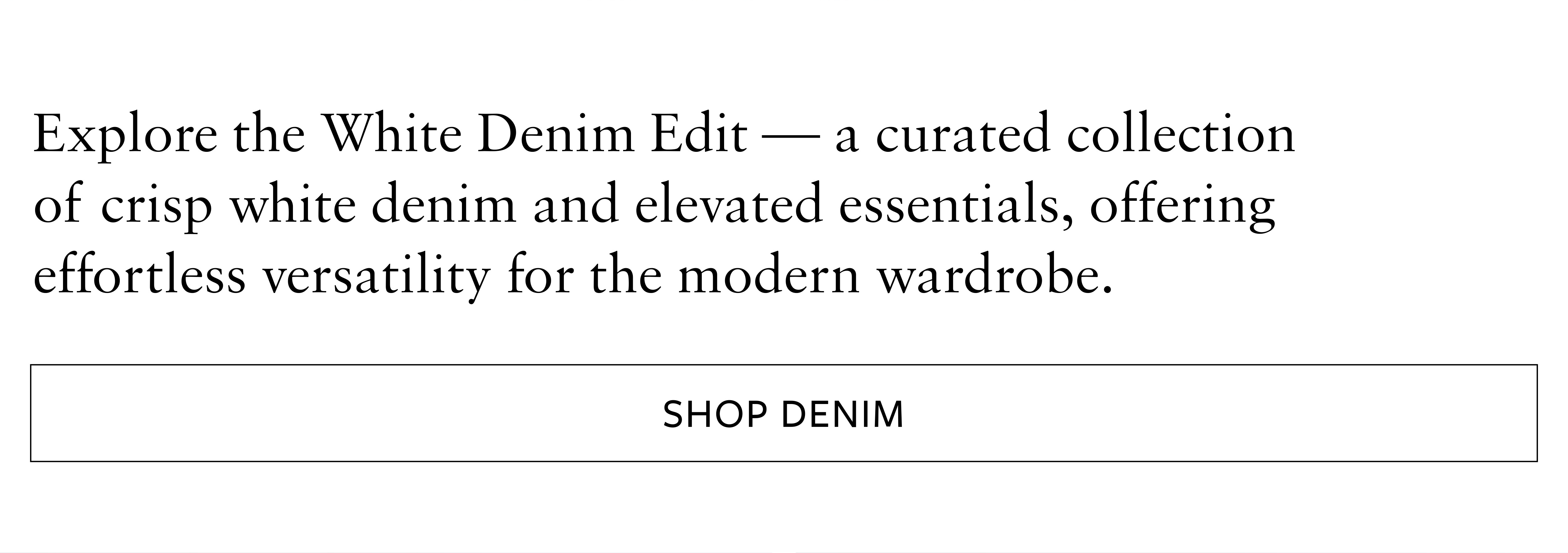 SHOP DENIM