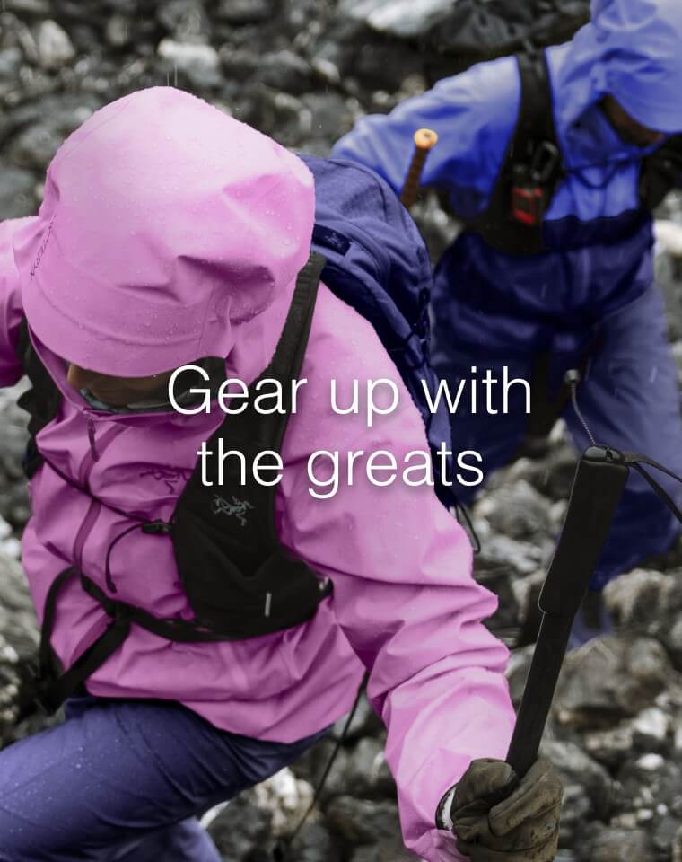Gear up with the greats